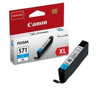 Canon CLI-571XLC Original Canon 571XL High Yield Cyan Ink Cartridge - CLI 571XL C, 11ml
