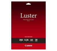 Canon Inkjet Photo Paper A4 210 Mm X 297 Mm 260 G/M?? Grammage Luster 20 Sheet