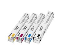 1 Full Set of Canon C-EXV54BK Black and 1 x Colour Set C-EXV54C/M/Y (Original) Toner Cartridges