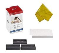 Canon KP-108IN 3 Color Ink Cassette and 108 Sheets 4 x 6 Paper Glossy for SELPHY CP1300 CP1200 CP910 CP900 CP760 CP770 CP780 CP800. Bonus: Qual