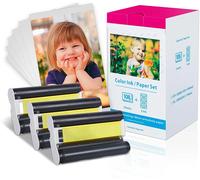 Canon KP-108IN Ink and 108 Photo Paper for Selphy CP1000 CP1200 CP1300 CP730
