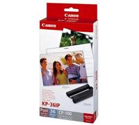 Canon KP-36IP Colour Ink + 100 x 148 mm Paper Set, 36 Sheets