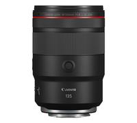 Canon L-Series RF 135 mm F1.8L IS USM Telephoto Camera Lenses. Black