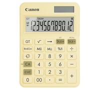 Canon LS-125KB-PYL, Scientific Calculator, Suitable for School and Business, Dual Power Battery, Tax Calculations and Grand Total Function, Large Flat Display and Keys