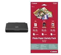 Canon MAXIFY BX110 Compact Printer - Wireless Printer with Rechargable Battery, Prints Up to A4 Size | Perfect for Home Office & Travel | Print via Laptop, PC or Smart Phone PRINT App