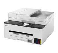 Canon Maxify GX2050 inkjetprinter 4-in-1 multifunctioneel apparaat DIN A4 (printer, scanner, kopieerapparaat, fax, ADF, 600x1200 DPI, WLAN, USB, duplexafdrukken, 250 vellen | Inclusief 6 x inktflessen