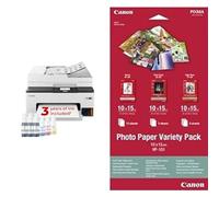 Canon MAXIFY GX2050 Wireless Colour All-in-One Refillable MegaTank Inkjet Printer - A4 Print, Copy, Scan, Fax, ADF - Wi-Fi, Cloud, Ethernet Connectivity - Home Office Printer, Includes 6 x Ink Bottles
