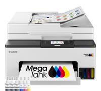Canon MAXIFY GX2051 Wireless Colour All-in-One Refillable MegaTank Inkjet Printer + 3 Extra High Yield Black Ink Bottles