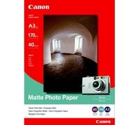 Canon MP-101 A3 Paper photo 40 sheets. Media weight: 170 g/m. Media sheets per package: 40 sheets Paper dimensions: 297 x 420 mm Standard media sizes: A3