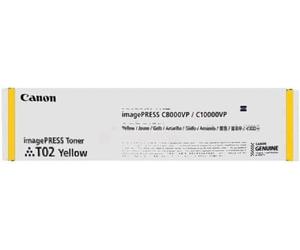 Canon Original 8532B001 / T02 Premium Yellow Printer Cartridge 43000 Pages