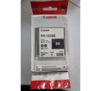CANON PFI-102BK Black Original Ink Cartridge - NEW, Unopened (Expired)