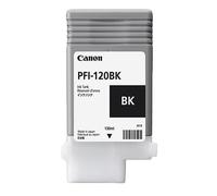 Genuine Canon 2028 PFI-120BK 130ml Black Ink TM200 TM205 TM300 TM305 GP200 300