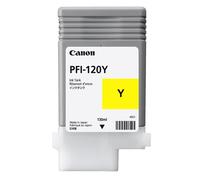 Genuine Canon PFI 120 Cyan Magenta Yellow Black & Matte Black ink tanks
