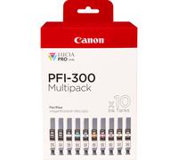 Canon PFI-300 ink cartridge 10 pc(s) Original Black, Blue, Cyan, Grey, Magenta, Photo black, Photo magenta, Red, Yellow