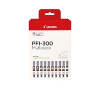 Canon PFI-300 ink cartridge 10 pc(s) Original Black, Blue, Cyan, Grey, Magenta, Photo black, Photo magenta, Red, Yellow