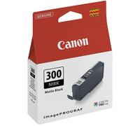 CANON PFI-300MBK Matte Black Ink Cartridge, Black