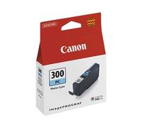 Canon PFI-300PC Original Canon PFI 300PC Photo Cyan Ink Cartridge, 4197C001
