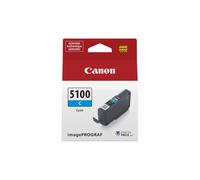 Canon PFI-5100 Genuine Cyan Ink Tank Compatible with ImagePROGRAF PRO-310 Printers