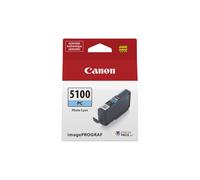 Canon PFI-5100 Genuine Photo Cyan Ink Tank Compatible with ImagePROGRAF PRO-310 Printers