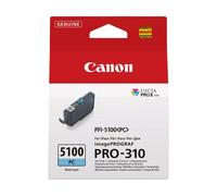 Canon PFI-5100PC Original Canon PFI 5100PC Photo Cyan Ink Cartridge, 6956C001