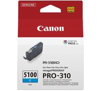 Canon PFI-5100C Original Canon PFI 5100C Cyan Ink Cartridge, 6953C001