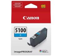 Canon PFI-5100C Original Canon PFI 5100C Cyan Ink Cartridge, 6953C001