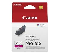 Canon PFI-5100M Genuine Printer Ink Cartridge - High Performance & Fade Resistant Ink (1 x Magenta Cartridge) - Compatible with imagePROGRAF PRO-310
