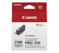 Canon PFI-5100PC Original Canon PFI 5100PC Photo Cyan Ink Cartridge, 6956C001
