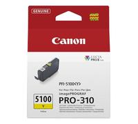 Canon PFI-5100Y Original Canon PFI 5100Y Yellow Ink Cartridge, 6955C001