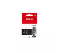 Canon PG-40BK Black Ink Cartridge. Black ink type: Pigment-based ink Printing colours: Black Quantity per pack: 1 pc(s)
