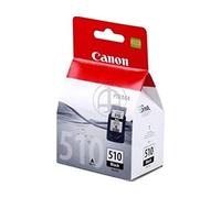 Canon PG-510 Printer Ink Cartridge, 9 ml, Black