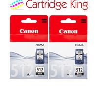 Canon PG-512 Black Printer Ink Cartridge 2 pack - 2969B001