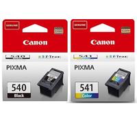 Canon PG 540 and CL 541 Ink Cartridges Pack of 2, Black and Colour