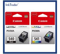 Canon PG 540 Black & CL 541 Colour Ink Cartridges for PIXMA MG3200