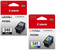 Canon PG-540 Black & CL-541 Colour Ink Cartridges For Pixma TS5100 TS5150 TS5151