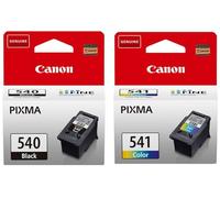 Canon PG-540 Black & CL-541 Colour Original Ink Cartridges - For PIXMA TS5150 TS5151 MX375 MX395 MX435 MX475 MX515 MX525 MX535 MX455 MG2150 MG2250 MG3150 MG3250 MG3255 MG3550 MG3650 MG4150 MG4250