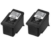 Canon PG-540L Black Ink Cartridge Dual Pack - For PIXMA MG2150 MG3150 MG3650 MG4250 MX535 MX475 TS5150 MG2250 MG3550 MX395