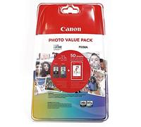 Canon PG-540L/CL-541XL High Capacity 2 Ink Cartridge & Photo Paper Value Pack - 5224B005 (Original)