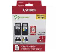 Canon PG-540L / CL-541XL Photo value pack for Pixma MX470 MG2255 MG3100 MG4200