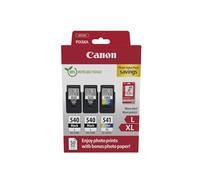 Canon PG-540L x2/CL-541XL + Glossy Photo Paper Photo Black/Colour