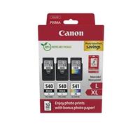 Canon PG-540L x2/CL-541XL + Glossy Photo Paper Photo Black/Colour