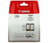 Canon PG 545 CL 546 Black Colour For Pixma MG2500 MG2550 MG2550S Ink Cartridges