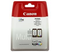 Canon Pg-545 / CL-546 Ink Cartridge, Multipack, Black + Color