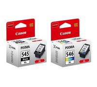 Canon PG-545 CL-546 Ink Cartridges Black & Colour Genuine Printer Ink Set
