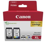 Canon PG-545XL & CL-546 Ink Cartridge Value Pack - For PIXMA TS3350 TS3355 TS3150 TS3300 TR4550 MG2550S MG3050 TR4500 TS3100 TR4551 TR4650 MX495