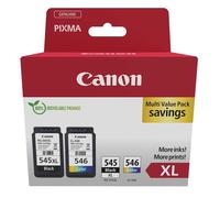 CANON PG-545XL/CL-546 Tri-colour & Black Ink Cartridges - Multipack