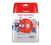 Canon PG-545XL/CL-546XL High Yield Ink Cartridge + Photo Paper Value Pack