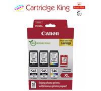 Canon PG-545XL x 2 / CL-546XL triple pack for PIXMA MG2550s printer