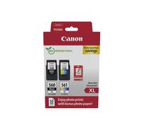 Canon PG-560XL / CL-561XL High Yield Genuine Ink Cartridges, Pack of 2 (Colour a