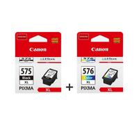 Canon PG-575 / 575XL Black , CL-576 / 576XL Color Inks for TS3550i TR4751i Lot